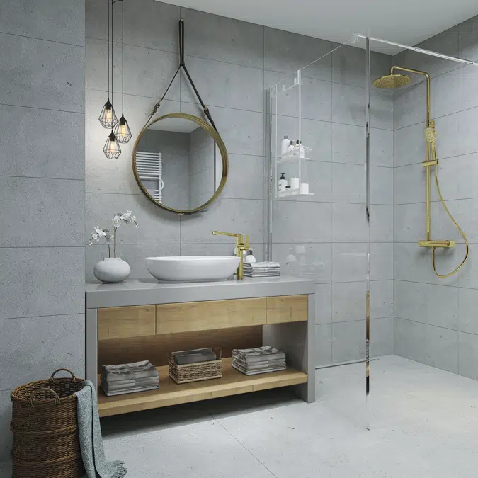 Arnika, Shower column, with shower mixer