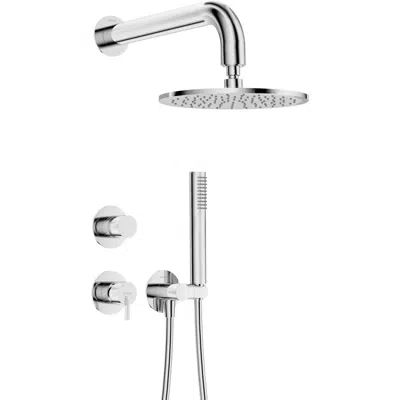 Image for Silia, Concealed shower set, with a shower head