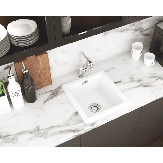 Sabor, Ceramic sink, 1-bowl