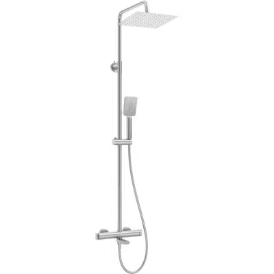 Image for Shower column with bathtub mixer thermostatic