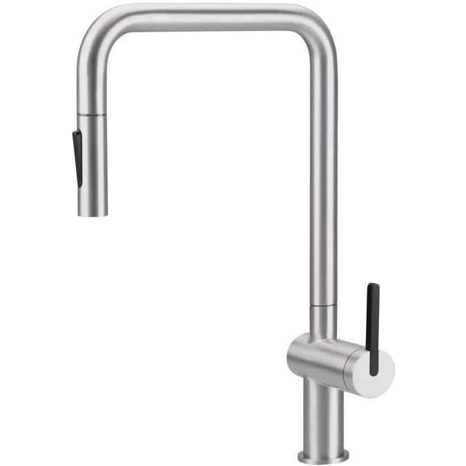 MOMI, Kitchen tap, with pull-out spout