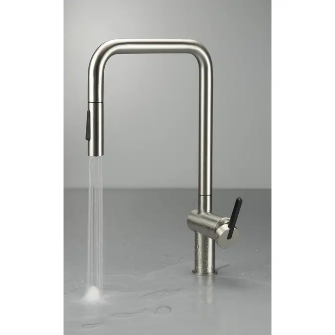 MOMI, Kitchen tap, with pull-out spout