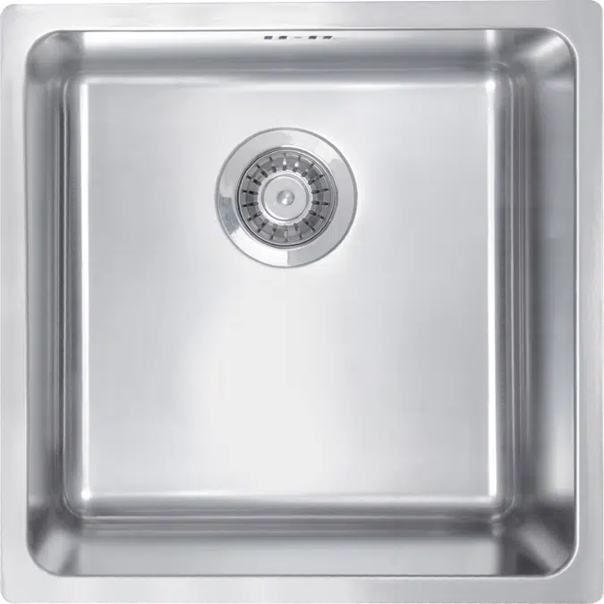 Egeria, Steel sink 1-bowl undermount