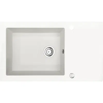 Image pour Capella, Glass-Granite sink, 1-bowl with drainer