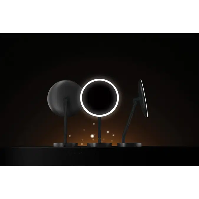 Silia, Cosmetic mirror standing - LED light