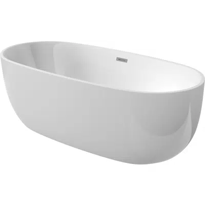 imazhi i Alpinia, Acrylic bathtub freestanding oval - 150 cm