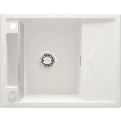 Obrázek pro Magnetic, Magnetic Granite sink, 1-bowl with drainer
