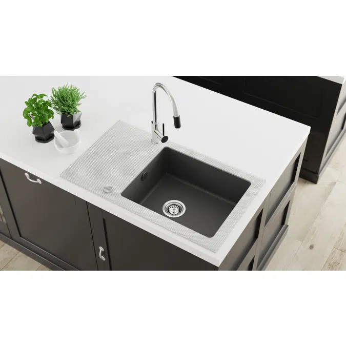 Aster, Kitchen tap with water filter connection