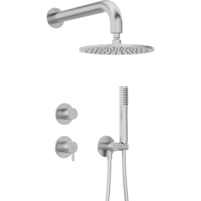 Silia, Concealed shower set, with a shower head