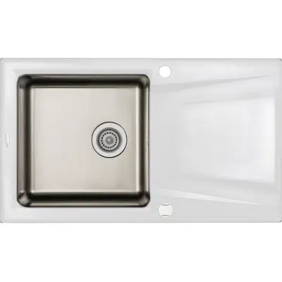 Image for Prime, Granite-steel sink 1-bowl with drainer
