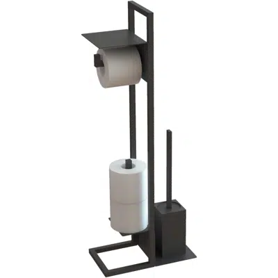 billede til Mokko, Toilet paper stand, with shelf