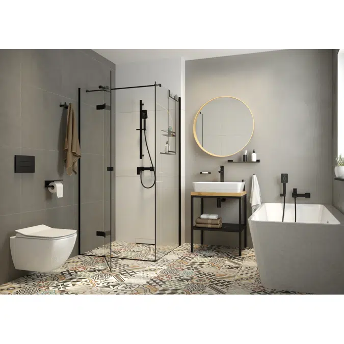Peonia Zero, Toilet set, concealed 6 in 1