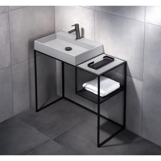 Correo, Standing bathroom console, modular - 90x40 cm