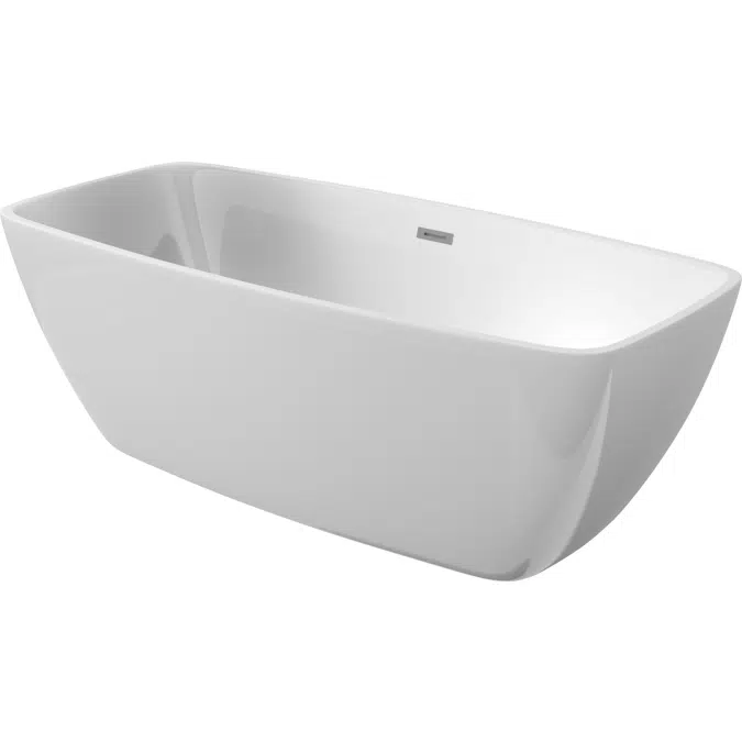 BIM objects - Free download! Anemon, Acrylic bathtub freestanding ...