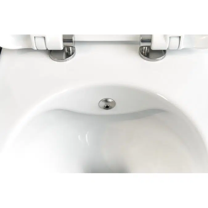 Peonia Zero, Toilet bowl, with bidet function - with mixer tap