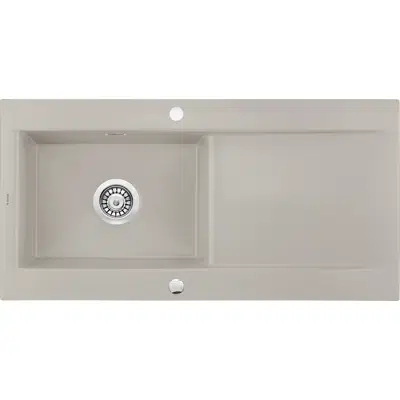 Immagine per Sabor, Ceramic sink, 1-bowl with drainer