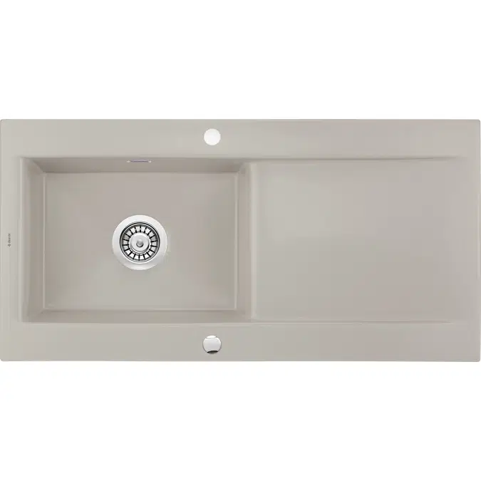 Sabor, Ceramic sink, 1-bowl with drainer