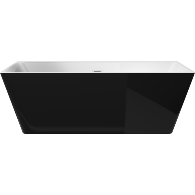 BIM objects Free download! Hiacynt, Acrylic bathtub freestanding