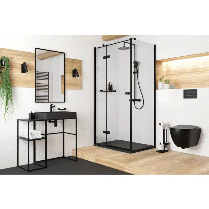 Peonia Zero, Toilet bowl, wall-mounted rimless