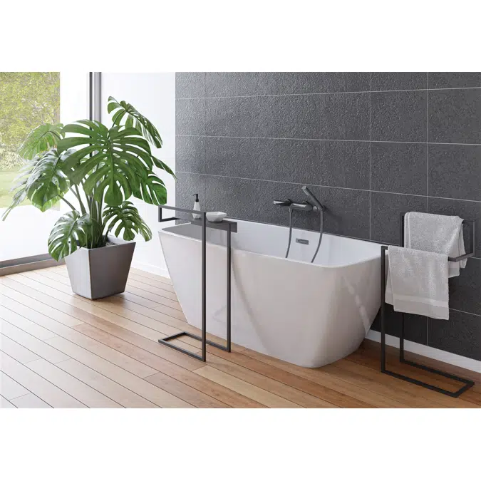 Anemon, Acrylic bathtub freestanding rectangular - 150 cm