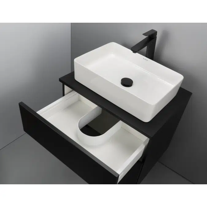 Bathroom vanity, with countertop
