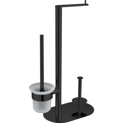 Image pour Round, Toilet paper stand - 3-function