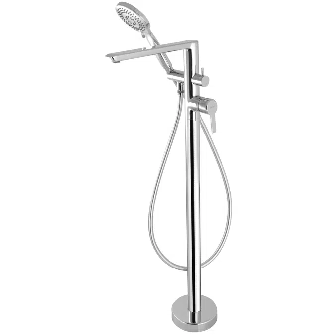 Arnika, Bath mixer, freestanding with shower set