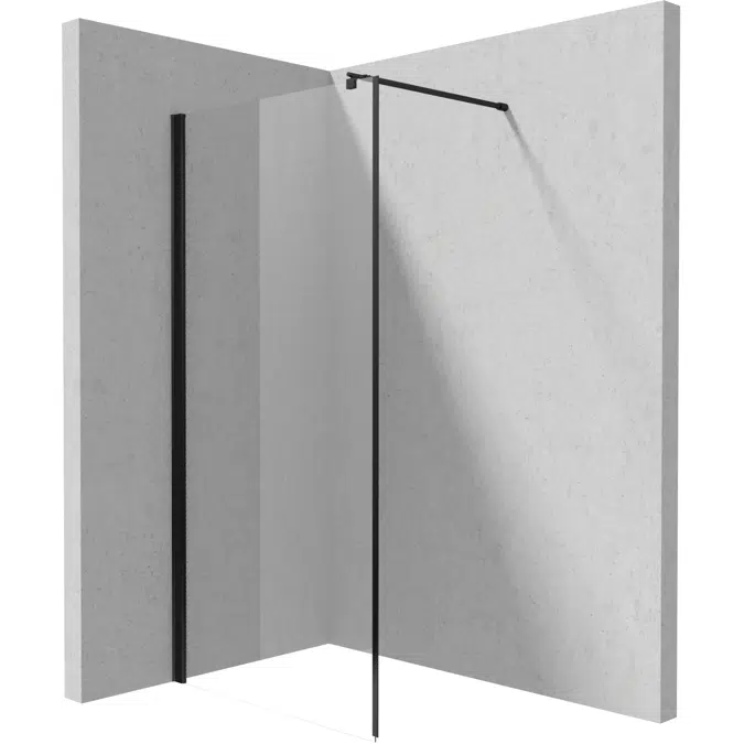 Kerria Plus, Shower wall / walk-in 100 cm