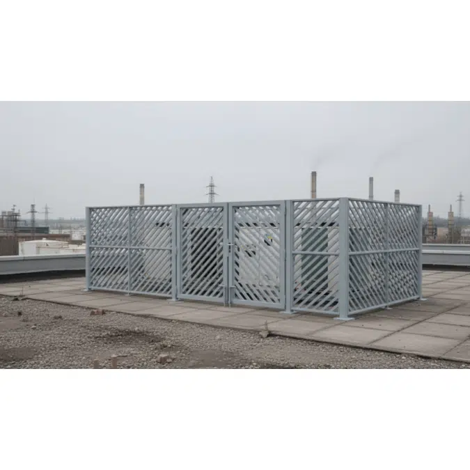 Vertical Louvered Plank