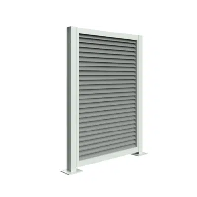 Image for Aluminum Louvered Blade