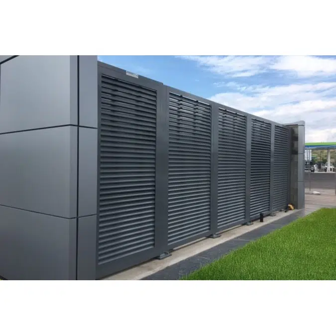 Aluminum Louvered Blade