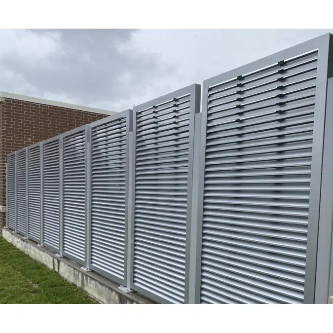 Aluminum Louvered Plank