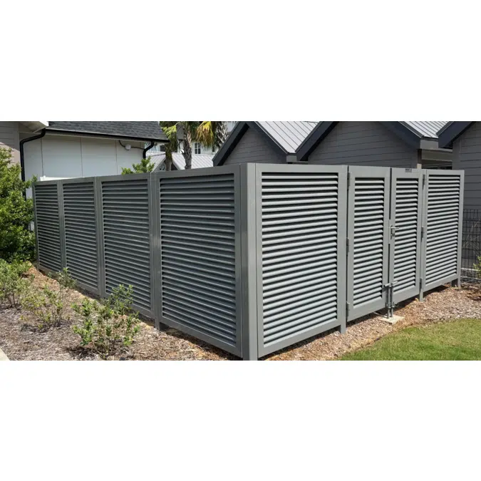 Aluminum Louvered Plank