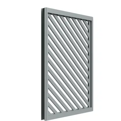 Image for Diagonal Louvered Plank