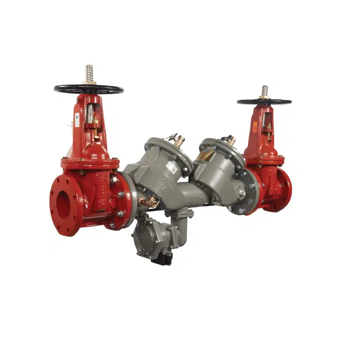 Lead Free* MasterSeries In-Line Reduced Pressure Zone Assembly Backflow Preventers with Flood Sensor - Large Diameter 2-1/2 - 10 IN Sizes - LF860-FS Large