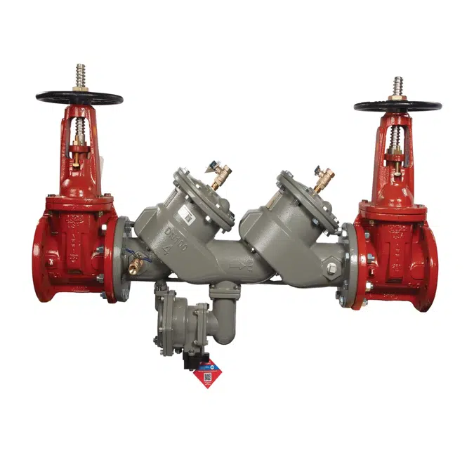 Lead Free* MasterSeries In-Line Reduced Pressure Zone Assembly Backflow Preventers with Flood Sensor - Large Diameter 2-1/2 - 10 IN Sizes - LF860-FS Large