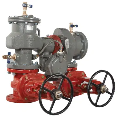 Lead Free* MasterSeries N-Pattern Reduced Pressure Zone Assembly Backflow Preventers with Flood Sensor - Large Diameter 2 ½ - 10 IN Sizes - LF880V-FS 이미지