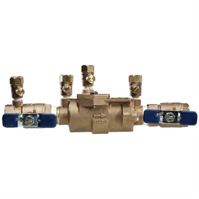 Double Check Valve Assemblies with Union End Ball Valves - Small Diameter - 850U Small