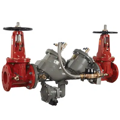 Image for Lead Free* MasterSeries In-Line Reduced Pressure Zone Detector Assembly Backflow Preventers (Type-II) with Flood Sensor - Large Diameter 2 1/2 – 10 IN Sizes - LF886-FS