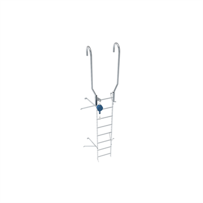 BIM 对象 - 免费下载！ Wall ladder system with 450 offset | BIMobject