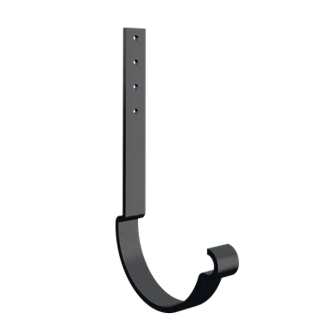 Rafter bracket for half round gutter 100