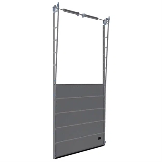 Sectional overhead door - vertical lift