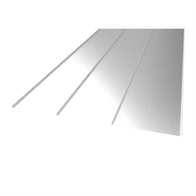 BIM objects - Free download! Angled Standing Seam Facade (430 mm