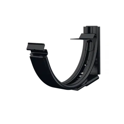 Adjustable fascia bracket for half round gutter 100