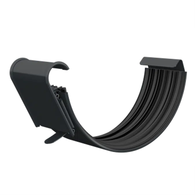 Gutter joint for half round gutter 125