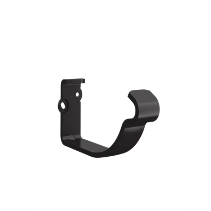 Fascia bracket for half round gutter 125