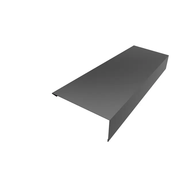 P-KRONB2 - Upper parapet flashing for sandwich wall