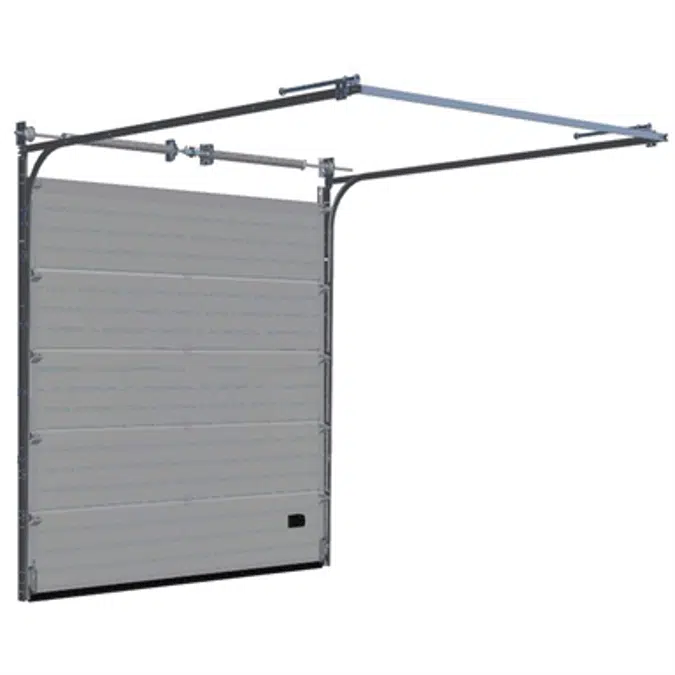 Sectional overhead door - standard lift