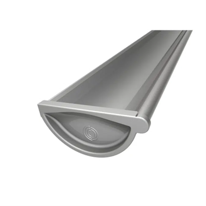 Half round gutter system 100