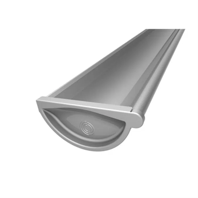 Half round gutter system 100